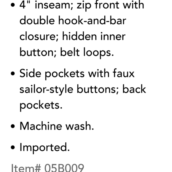 NWT NAUTICA 4" STRETCHV TWILL NAUTICAL SHORTS IN COLOR OATMEAL SZ 12 - Picture 5 of 10